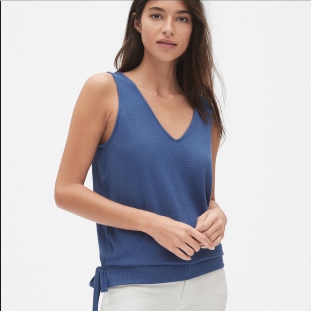 GAP Soft Spun Wrap Top, Size XS